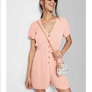 Peach Colored Romper